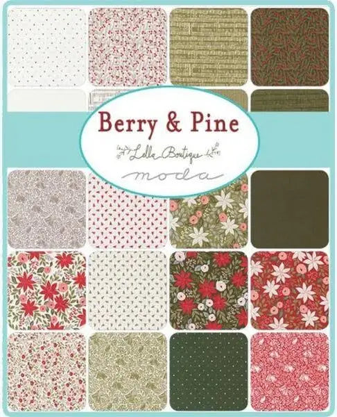 Moda Berry and Pine Charm Pack