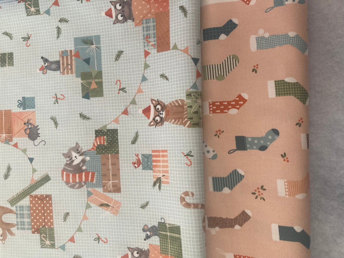 Purrfect Christmas 2x 1/2m bundle