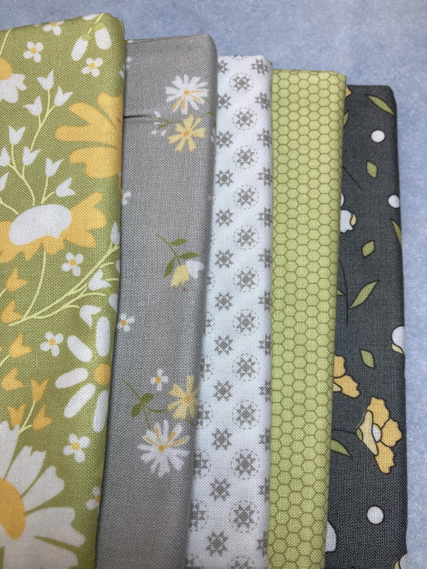 Buttercup and Slate Fat Quarter Bundle